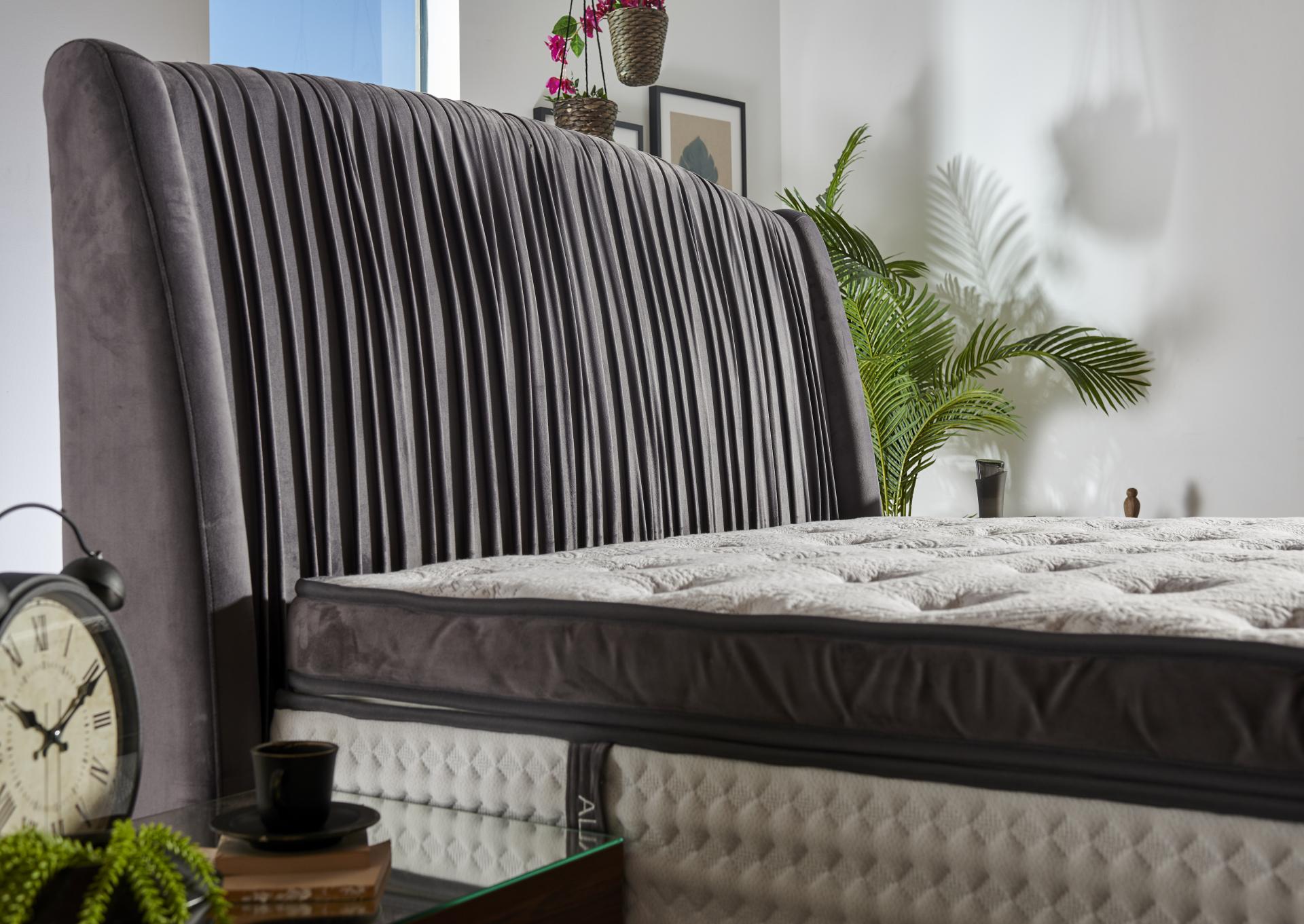 Borelax King Headboard with Storage,AlfoMack